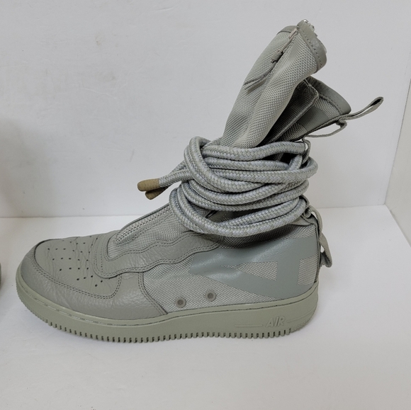 Nike SF Special Field Air Force 1 AF1 Hi Boot Gray Rattan Size 9 AA1128-201 - Picture 5 of 12